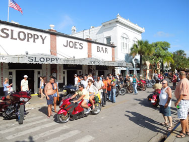 Poker Run 2012 photo - Duval Street, Key West